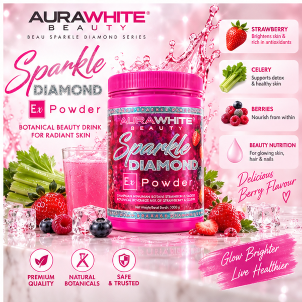AuraWhite Sparkle Diamond Ex Powder 1000g