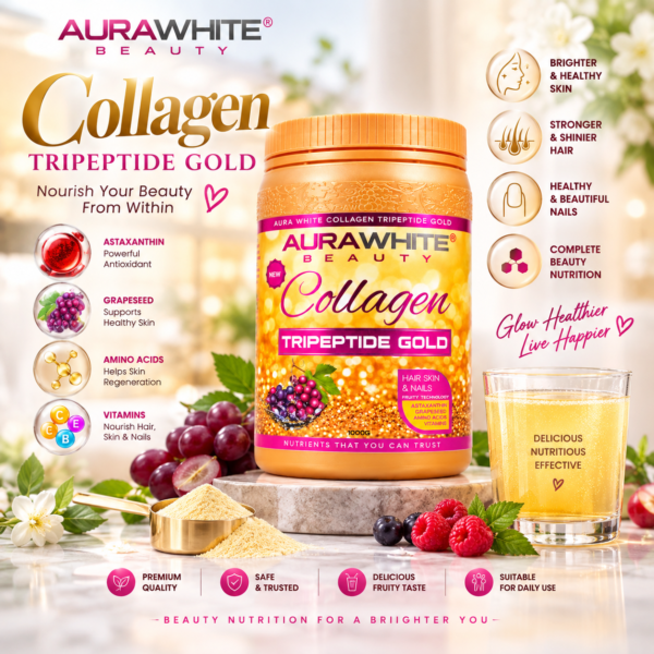 AuraWhite Tripeptide Gold Collagen