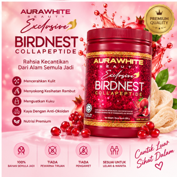 AURAWHITE BIRDNEST COLLAPEPTIDE (NEW!!)