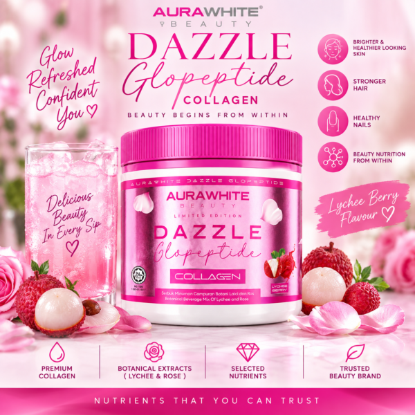 AuraWhite Dazzle Glopeptide MINI Limited Edition (NEW!!)