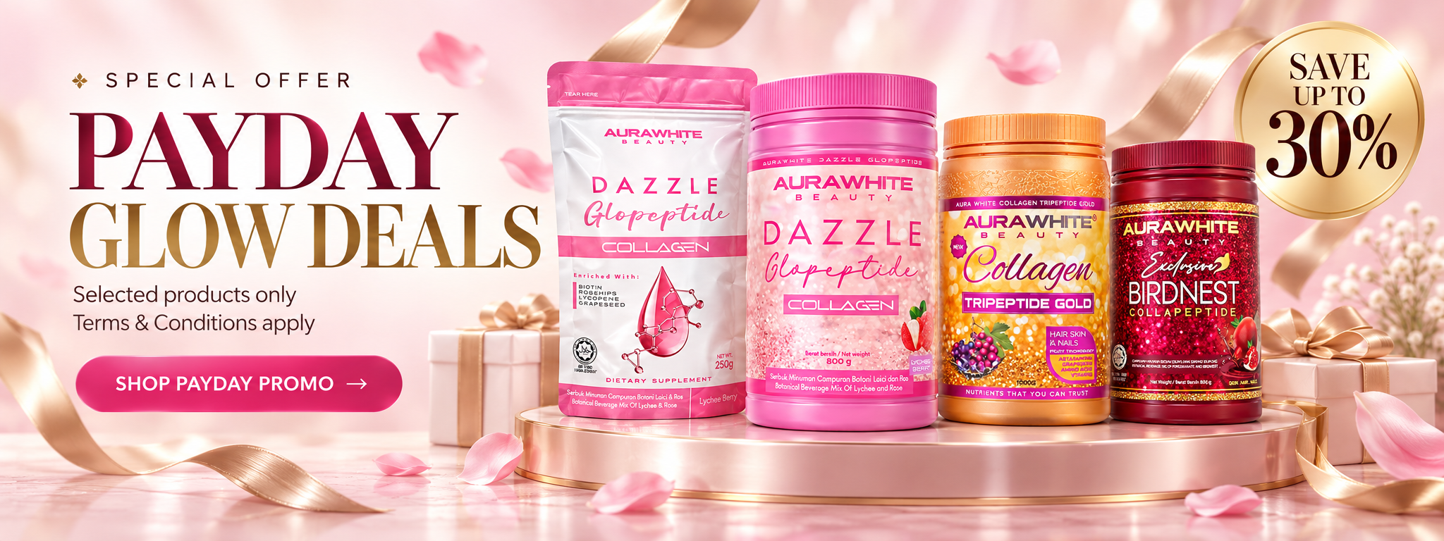 AuraWhite Payday Glow Deals