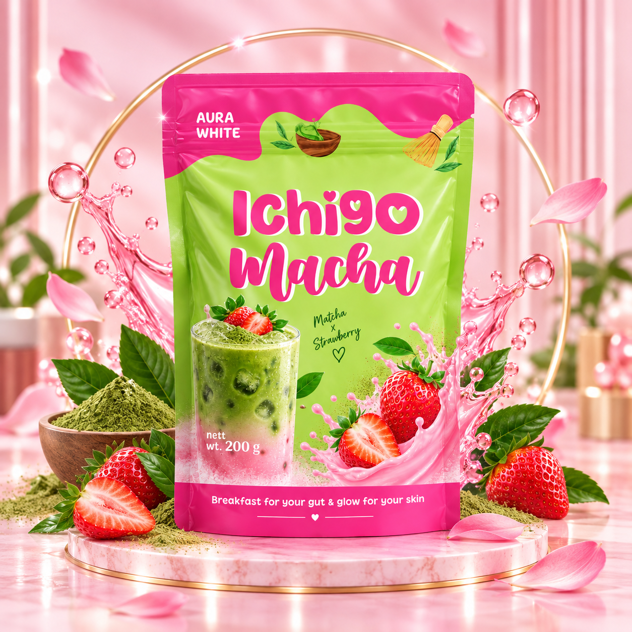AuraWhite Inchigo Matcha
